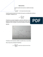 Baricentros o Centroides, Ejemplos Resueltos