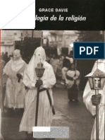 Davie Grace - Sociologia de La Religion PDF