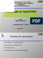 Curso Introdutório OpenFOAM Parte 1