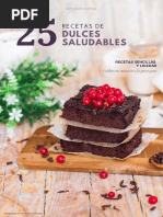 25 Recetas de Dulces Saludables by FIt Happy Sisters PDF