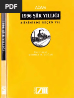 1996 Şiir Yıllığı Şiirimizde Geçen Yıl