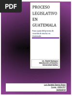 Publicacion y Vigencia de La Ley en Guatemala | PDF