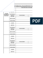 Plan de Actividades para La Acreditación de Pruebas de Laboratorios de Ensayo o Calibración