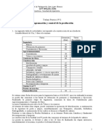 Programación y Control de La Producción