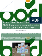 Víctor Vargas Irausquín - El BOD Dona 30.000 Mascarillas y 20.000 Guantes a Personal Médico Que Combate El Coronavirus