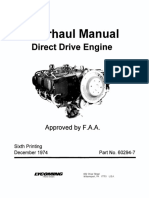 Overhaul Manual - Direct Drive Engine PDF