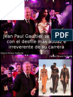 Patricia Olivares Taylhardat - Jean Paul Gaultier Se Despidió Con El Desfile Más Audaz e Irreverente de Su Carrera