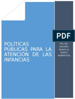 Políticas Públicas para La Atención de La Infancia en Colombia