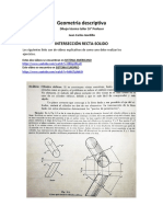 Geometría Descriptiva Recta-Solido