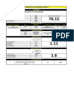 Tabla en Excel para El Rendimiento de Maquinaria Jonathan Siervo Peña