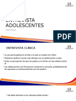 Entrevista Adolescentes