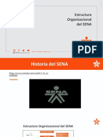 Estructura organizacional del SENA