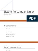 01 - Sistem Persamaan Linier