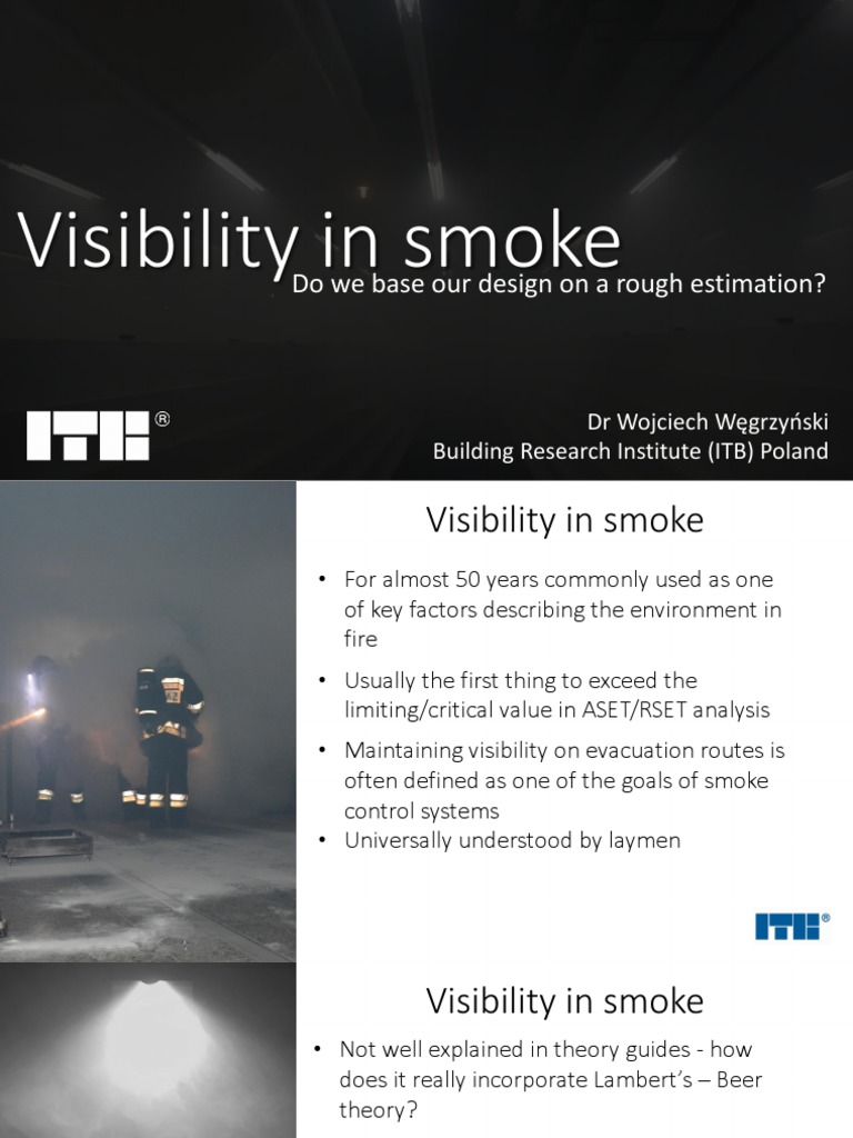 Visibility in Smoke | PDF | Smoke | Computational Fluid Dynamics