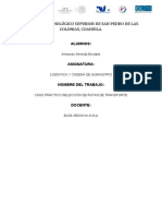 Caso Practico de Rutas de Transporte