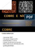 COBRE E NÍQUEL Slides