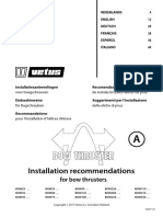 Vetus Bow Thruster Recomandation