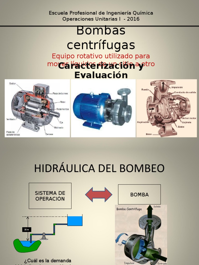BOMBAS CENTRÍFUGAS.ppt Bomba Descarga (hidrología)
