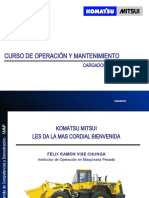 Operación y mantenimiento del cargador frontal WA470-6