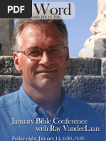 With Ray Vanderlaan January Bible Conference