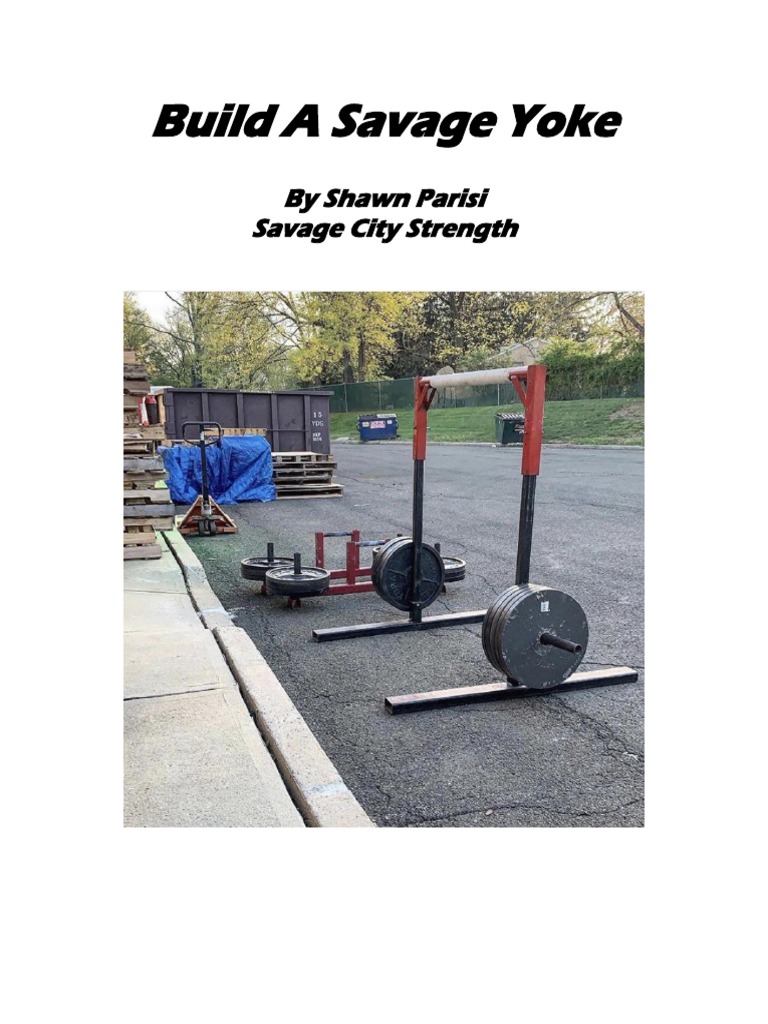 Build A Savage Yoke PDF Weightlifting Sports