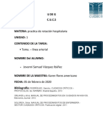 TÉCNICA DE COLOCACIÓN DE LÍNEA ARTERIAL