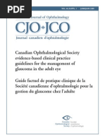 Ghidul canadian de glaucom