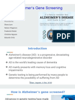 FNP590 - Alzheimer's Gene Screening