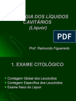 Citologia dos líquidos cavitários (liquor