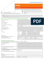 Formulir Klaim Asuransi Ketidakmampuan - Asuransi Cigna - 0 PDF