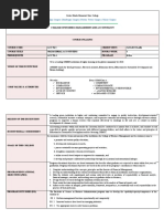 Managerial Accounting Syllabus