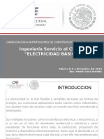 Electricidad básica para supervisores de construcción