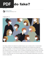 O fim do fake - Blog da Companhia das Letras