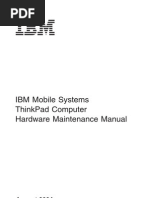 IBM ThinkPad T40!41!42 Service Manual