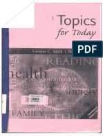 Topics For Today PDF