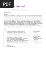 Sarah Richmond Resume 2020 PDF