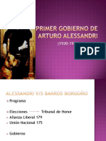 Primer Gobierno de Arturo Alessandri 130325183800 Phpapp01