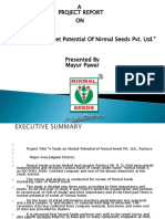 Market Potential Study Reveals Path to Leadership for Nirmal Seeds