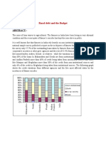 Rural Debt and The A