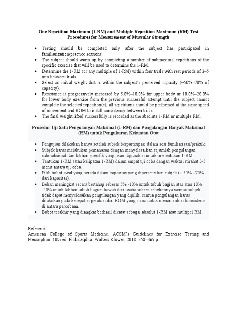 1 RM | PDF | Kesehatan Holistik | Sains & Matematika