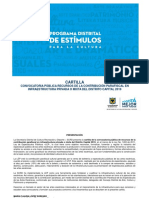 Cartilla Convocatoria Contribución Parafiscal Cultural Privado o Mixto 2019 PDF