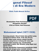 Filosof Muslim Di Era Modern Dari Muhamm - PPSX