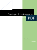 Ensayo. Estrategias Docentes para Un Aprendizaje Significativo