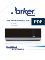 Manual de Servicio Aire Inverter Parker PDF