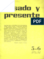 Pasado y Presente, Primera Época, Nº 5-6, 1964