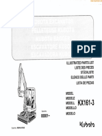 Parts list catalog Kubota KX161.pdf
