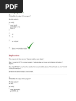 C Programming MCQ