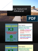 Dasar Hukum Kebakaran