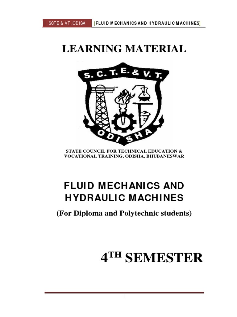 Fluid Mechanics and Hydraulic Machines PDF PDF Buoyancy Fluid