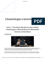 Cinesiologia Movimento Análise